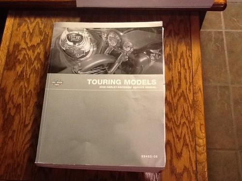 Authentic harley davidson 2008 touring service manual motorcycle