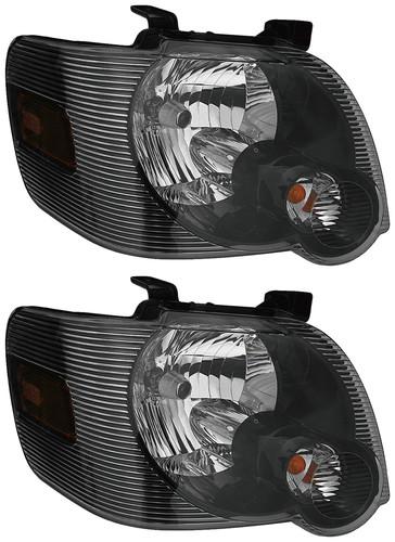 Two headlamps - left & right ford (platinum# 1591862, 1591863)