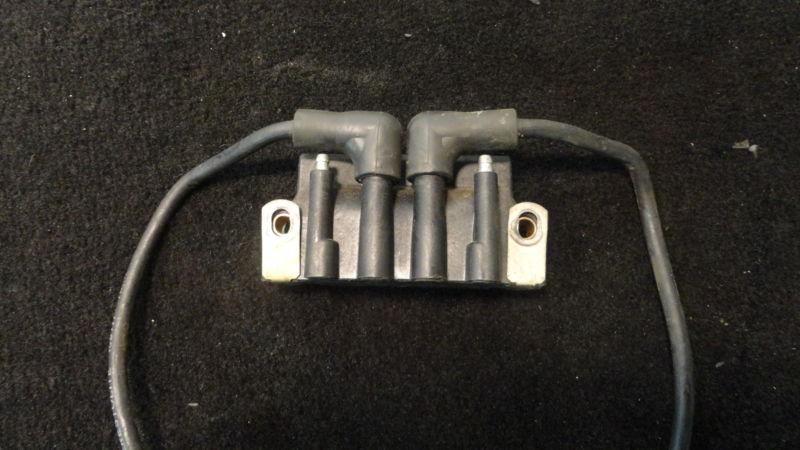 Used dual ignition coil assy #0583740 for 1993 175hp johnson outboard motor 