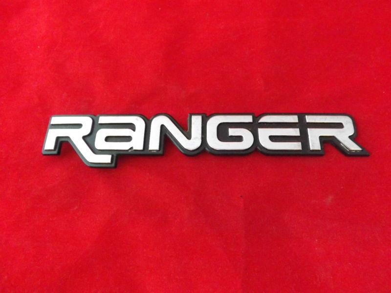 Ford ranger chrome fender emblem badge 1997-2005 factory oem 8" lh rh 02 03 04