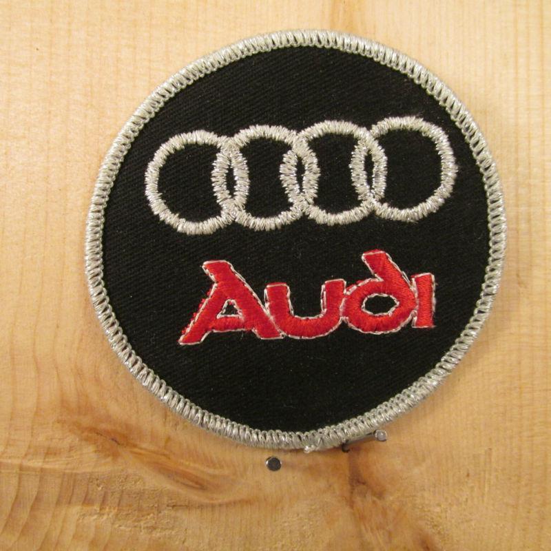 Audi embroidered patch 3" diameter