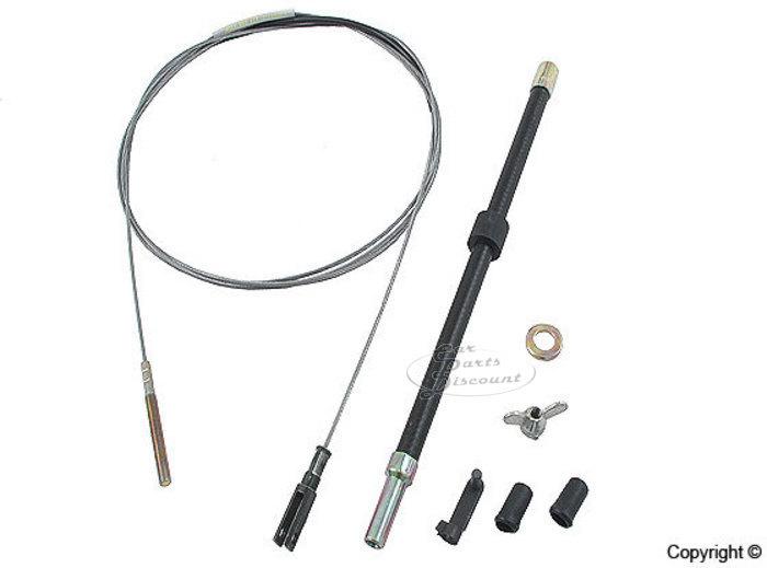 Gemo clutch cable & sleeve kit