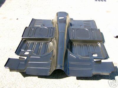 1969 1970 mustang & cougar 1 piece floor pan, fits coupe & fastbacks, edp coated