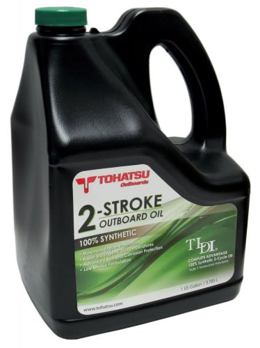 Oem tohatsu outboards 2-stroke 100% synthetic motor oil one gallon