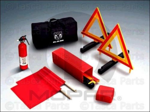 Brand new genuine oem mopar roadside safety kit 2013-16 ram 2500 3500 4500 5500
