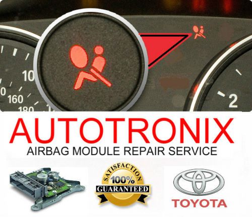 All toyota lexus scion srs airbag computer module service (not an item)