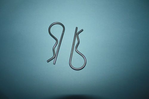Stainless steel  304 grade r clips 4mm in packs of 2