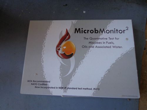 Microbmonitor2 industrial fuel oil lubricant &amp; water microbe detection test kit