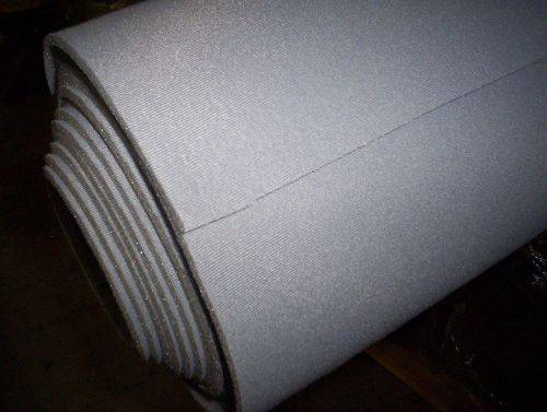 Auto headliner upholstery fabric  foam back  med grey  58&#034;  x  60&#034;  wide crafts