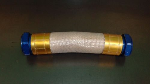 Bmrs racing lightweight braided line lower radiator hose 11-1/2&#034; as-32 thread
