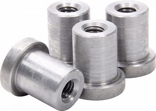 Allstar performance 18550 weld on nuts 3/8&#034;-16 4pk imca circle track off road
