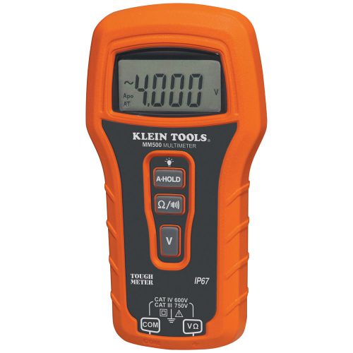 Klein tools auto ranging multimeter - waterproof -mm500