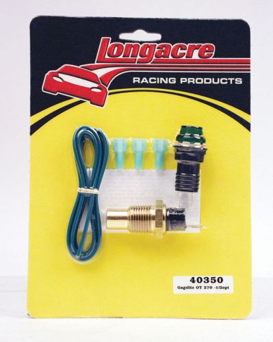 Longacre blue oil temperature gagelites warning light kit p/n 40350