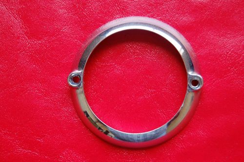 Vw karmann ghia 1959-1964 front signal glass lens collar/ring, new, beautiful...