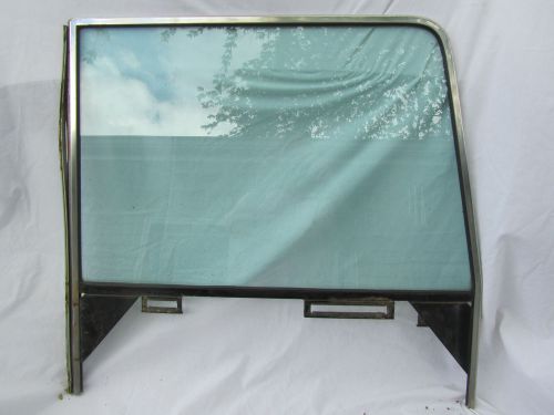 Vintage international scout traveler right front side window fits 1971-80-vg