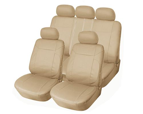 Leather like vinyl semi - custom car seat covers 60-40 full split sld tn