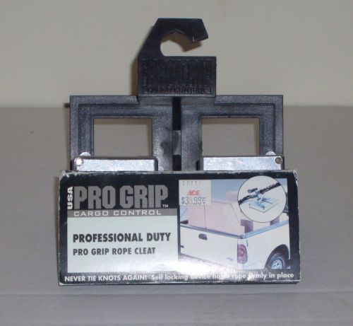 Pro grip professional duty cargo control rope cleat