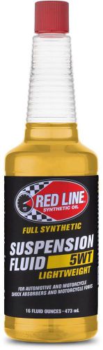 Red line lightweight 5wt suspension fluid 16 oz