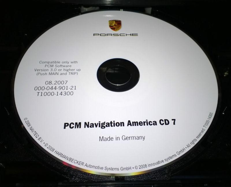 2003 2004 cayenne carrera 911 boxster navigation map cd7 update
