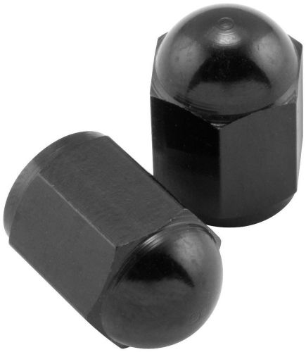 Bikemaster - fhm051k - aluminum valve stem cap pair black 2 pack caps 15-1688