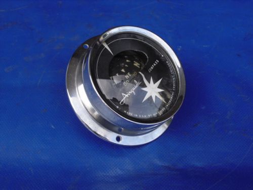 Cool 1960s airguide vintage boat/auto/dashboard &#034;in dash&#034; compass aerocraft/et