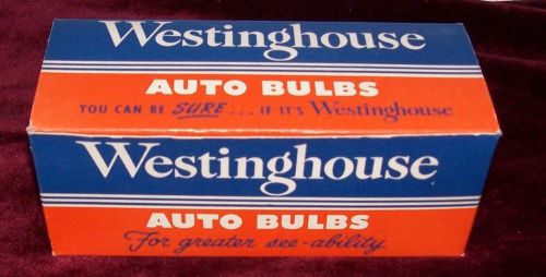 Nos westinghouse btd auto bulbs case lot of 10 t5 c6 fila clear 7v safe-t-beam