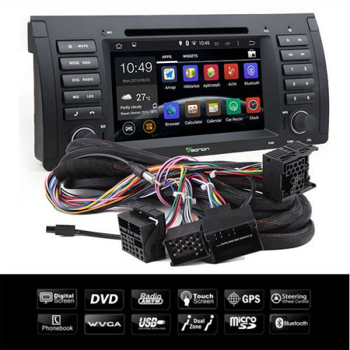 Bmw e53 android 4.4.4 quad-core 7&#034; multimedia car dvd gps with mutual control