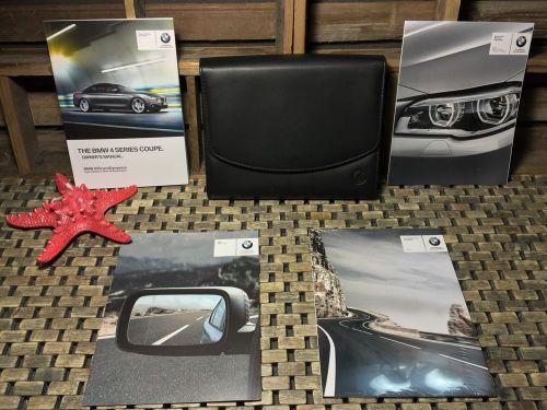 2016 bmw 428i 435i / xdrive coupe owners manual set ((buy oem new)) fast ship