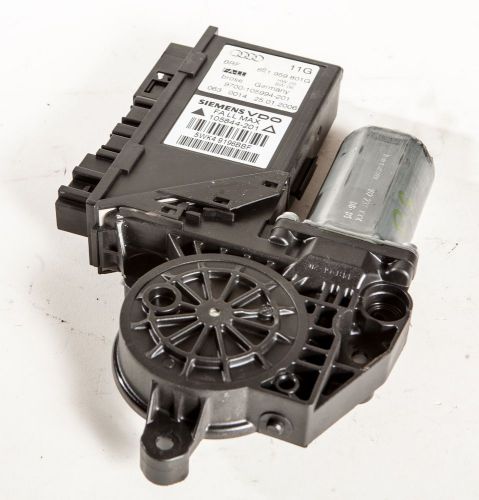 Audi a4 drivers side front window motor from 2006 b7 part no 8e1-959-801g oem