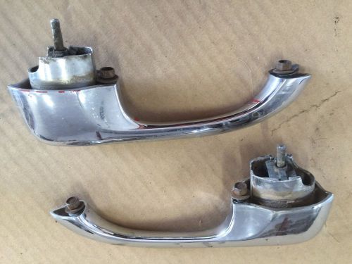 1966 1967 chevelle and el camino set of 2 oem exterior door handles (lh and rh)