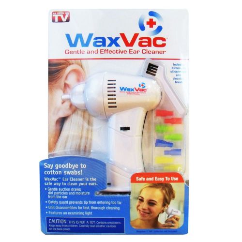 New electric cordless painless wax vac ear cleaner wax remover vacuum earpick