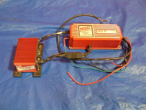 Msd 6t 6400 ignition box w/ soft touch rev control limiter 8738 chevy 6al 6420