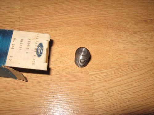 Nos 1994 ford mustang thermactor plug insert f4zz-6e086-a 351418-s