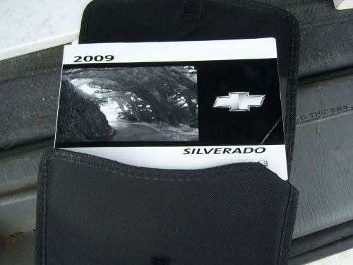 2009 chevy silverado owners manual