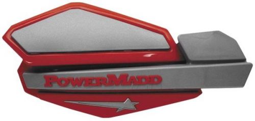 Powermadd star series handguards red/silver pm14232