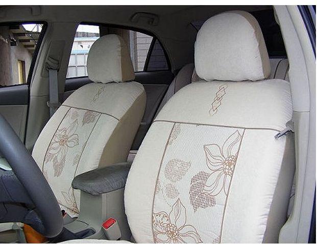 New - noble and fashionable cotton fabric embroidery pattern car seat covers