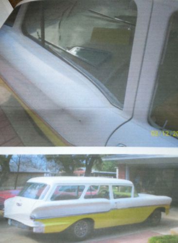 1958 chevy yeoman 2 door wagon window beltline weatherstrip kit (8 pieces)