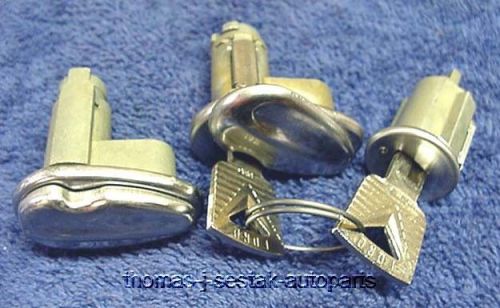 New door &amp; ignition locks with keys mercury comet 1960 1961 1962 1963