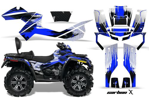Amr racing atv graphic kit canam outlander max 500/800 decal sticker part xu