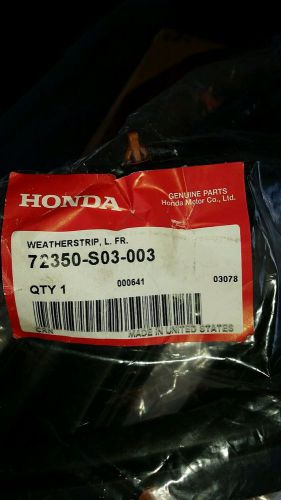 Honda weatherstrip 72350-s03-003