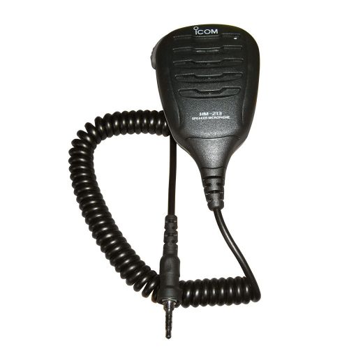 Icom hm213 waterproof floating speaker mic for m25