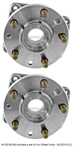 Pair new front right &amp; left wheel hub bearing assembly for gm various vehicles