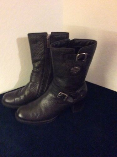 Harley davidson womens boots 7.5 black euc