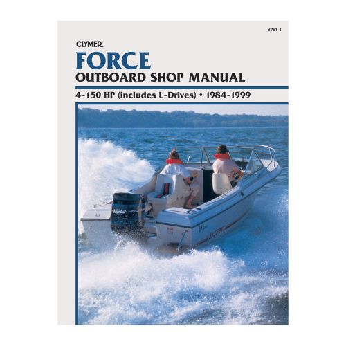 Clymer force 4-150 hp outboards (includes l drives) (1984-1999) -b7514
