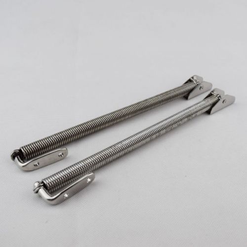 2pcs useful boat handware part stainless steel line hatch spring 8-5/8&#034;