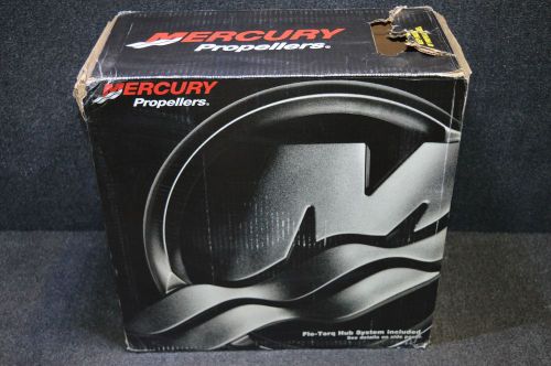 Mercury trophy plus 4 blade stainless steel prop 13 3/4 x 23p with hub kit