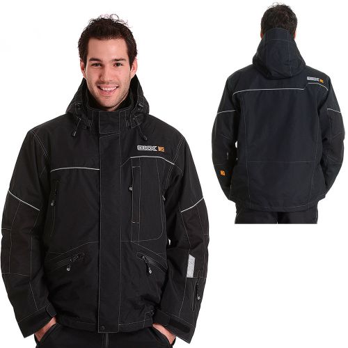 Snowmobile ckx summit snow jacket men xsmall black winter coat snow shell