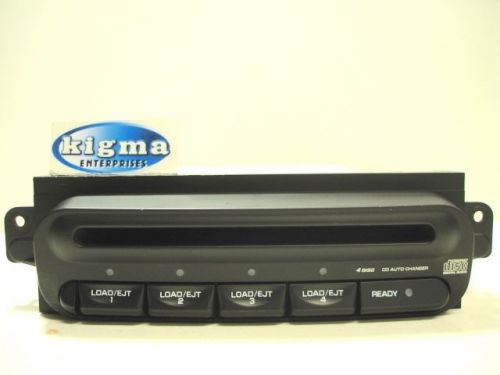 Caravan &amp; tow country 2002 4-disc in-dash cd changer p56038531ad tested p016g