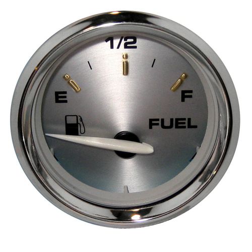 Faria kronos 2&#034; fuel level gauge (e-1/2-f) -19001