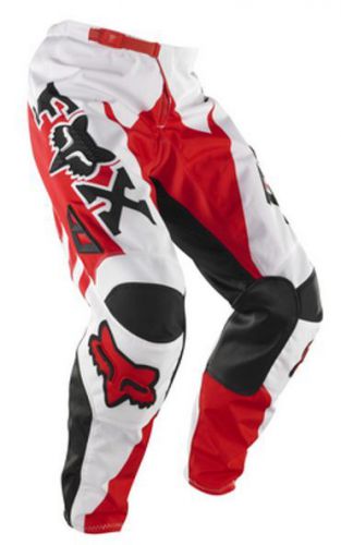 Fox motocross pants #32 new! honda red motorcross off road dirt bike atv anthem